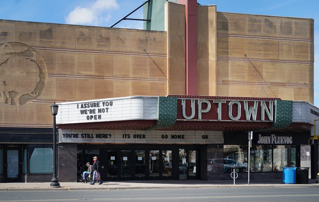 The Uptown theater in Minneapolis is being transformed into a two-level concert hall that can house 2,500 people.