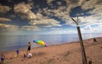 Lake Superior may be the only spot in this waterlogged state where people are happy to see the water level rising. After years of parched shorelines, 