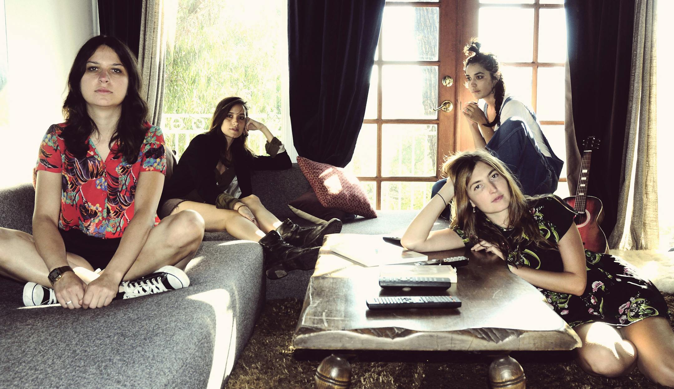Los Angeles quartet Warpaint. From left: Stella Mozgawa, Theresa, Wayman, Jenny Lee Lindberg, Emily Kokal.