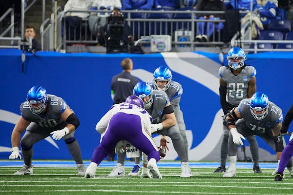The Vikings found themselves beneath the NFC North champion Lions and the Wild Card Packers at the end of the season — and at the same level as the 