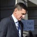 Former Trump national security adviser Michael Flynn leaves federal court in Washington, Friday, Dec. 1, 2017. Flynn pleaded guilty Friday to making f
