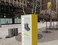New signs could be seen following a dedication ceremony to mark the opening of the newly renovated Nicollet Mall Thursday. ] ANTHONY SOUFFLE &#xef; an
