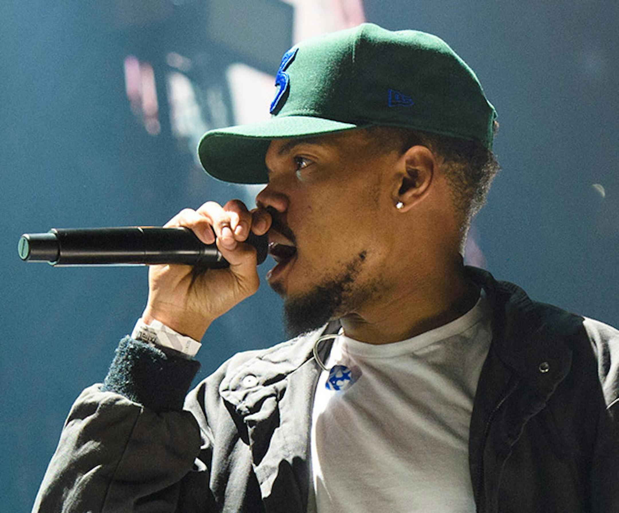 Chance the Rapper performs at BBC 1Xtra Live, at the O2 Arena in London, England, on Saturday, Sept. 22, 2018. (Matt Crossick/PA Wire/Zuma Press/TNS) ORG XMIT: 1367630
