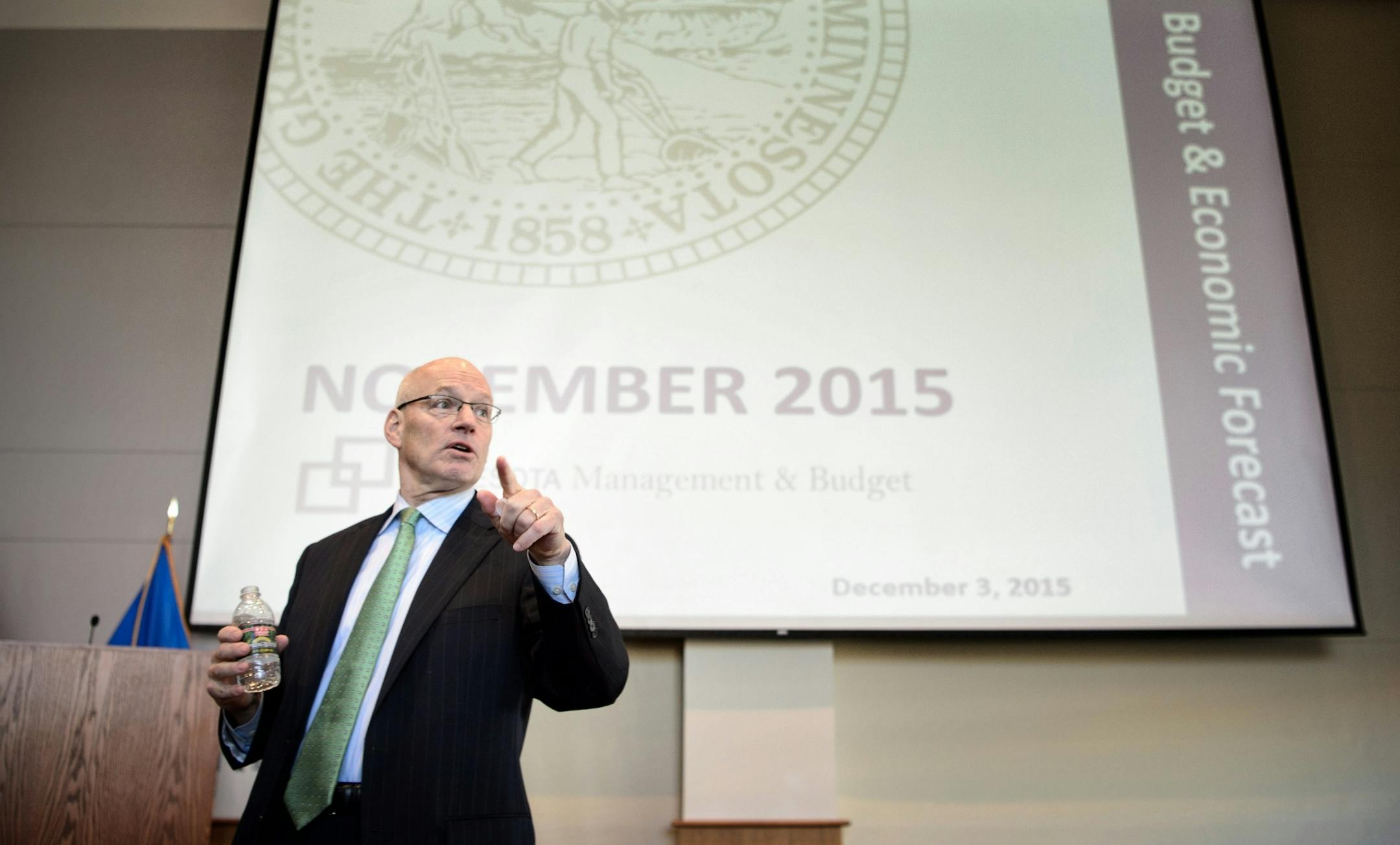 Minnesota Management and Budget Commissioner Myron Frans.