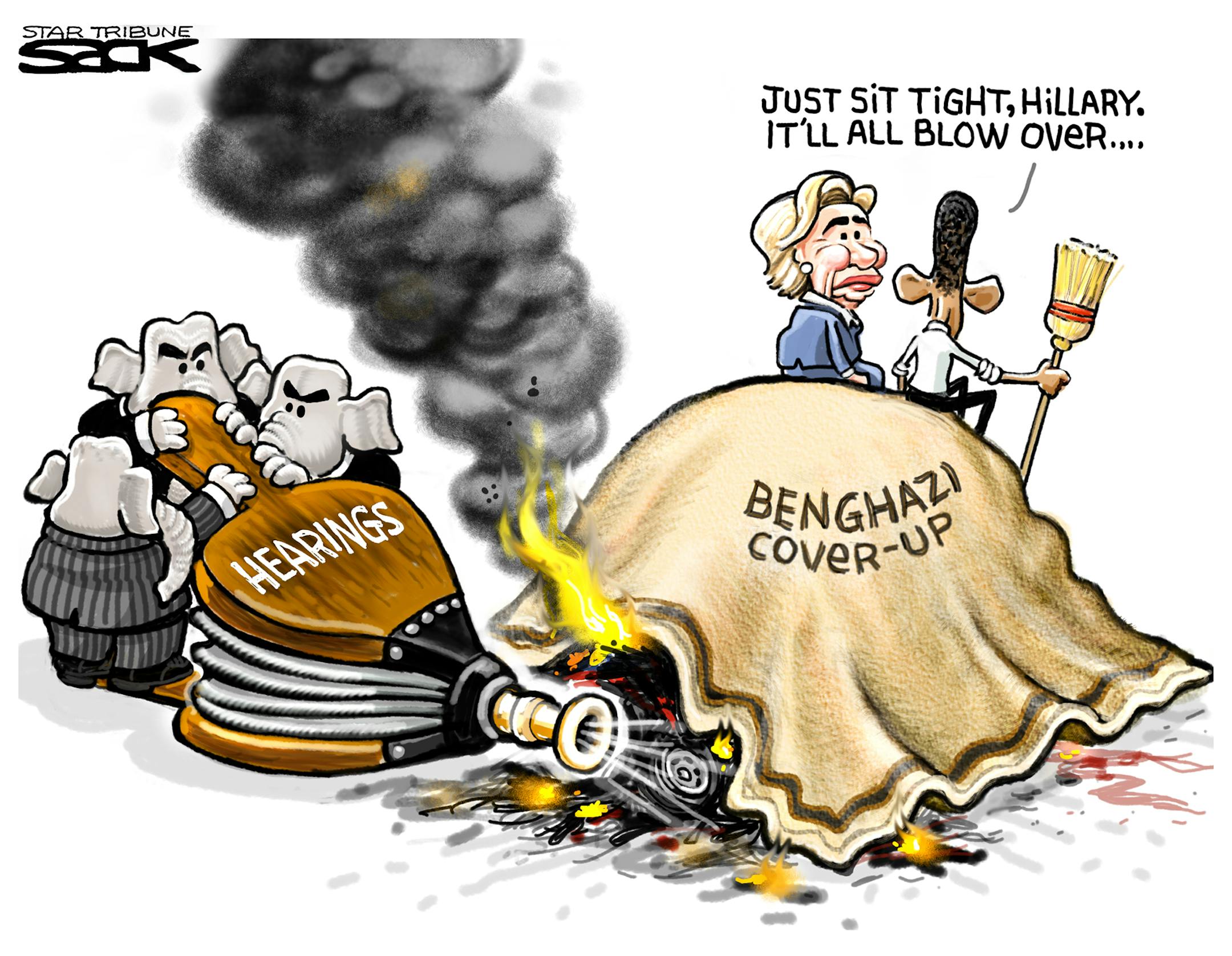 Steve Sack editorial cartoon for May 9, 2013.