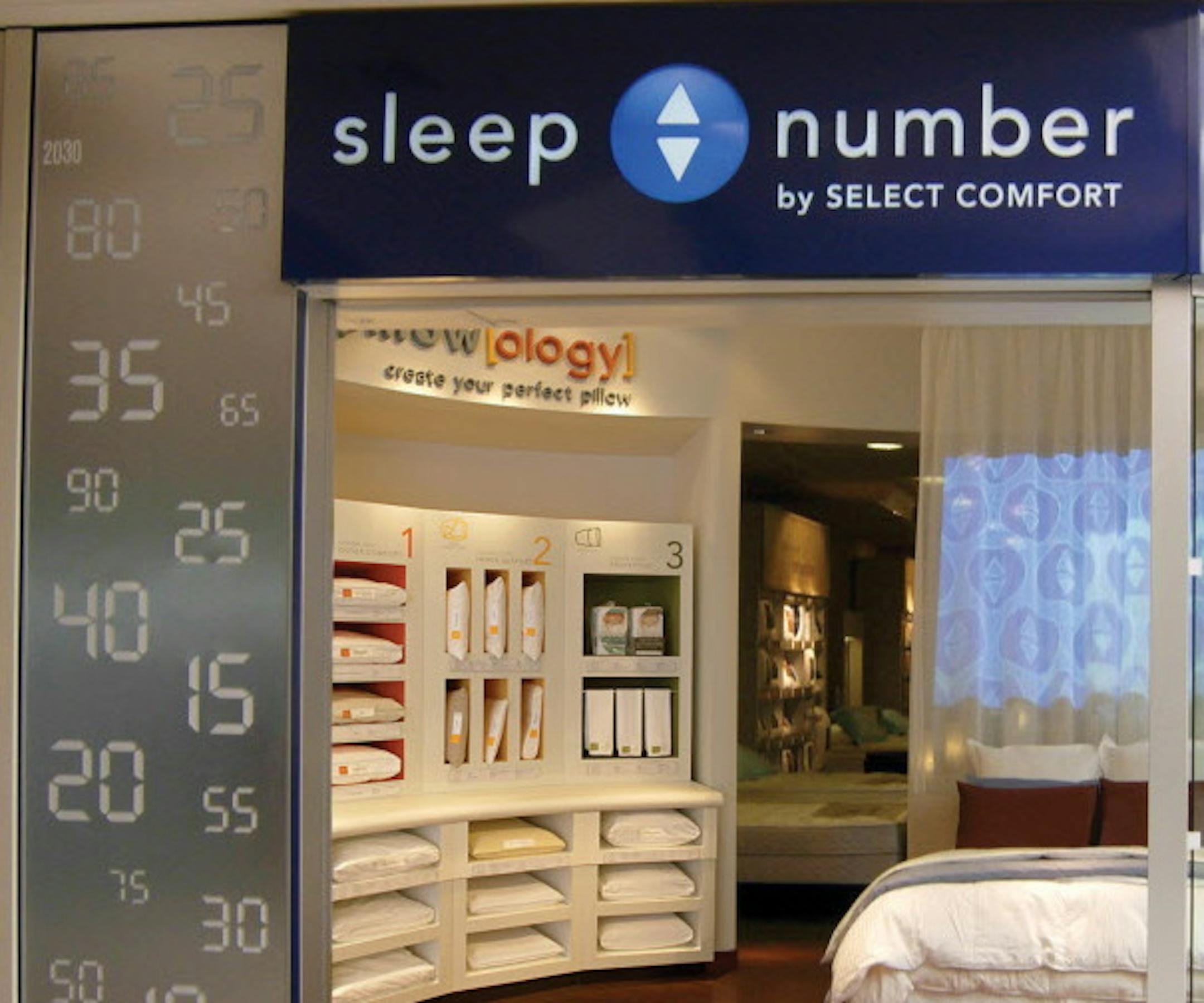 Provided by Select Comfort of their Sleep Number bed. ORG XMIT: MIN2012091418420684