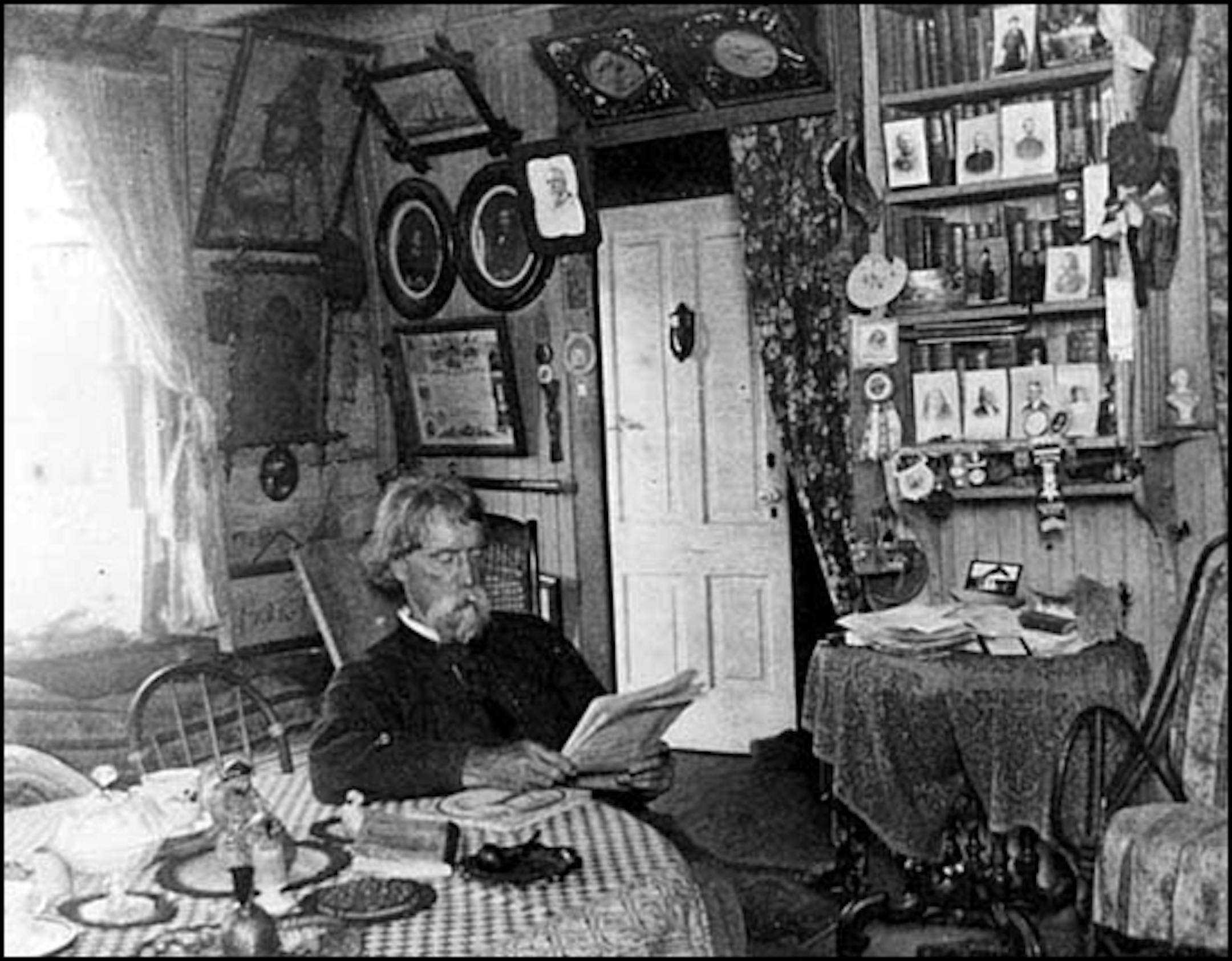 George Halsted at the Hermitage on Lake Minnetonka, 1890s