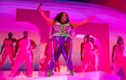 Lizzo returned to Minnesota with a live performance at Treasure Island Resort & Casino Amphitheater on Saturday, Sept. 11, 2021.