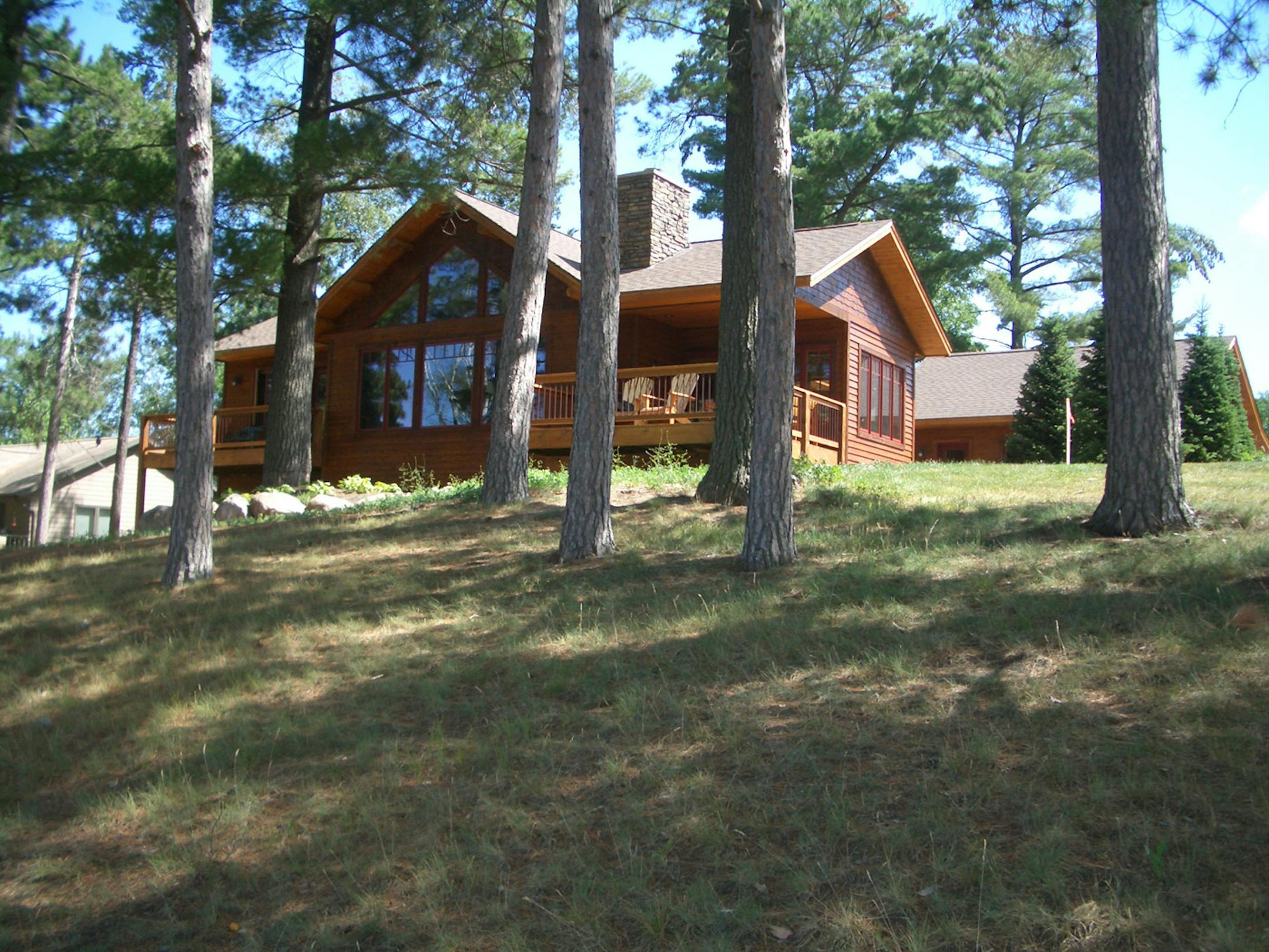 Mark and Jan Gjerde's home on Lake Hubert near Nisswa, Minn.