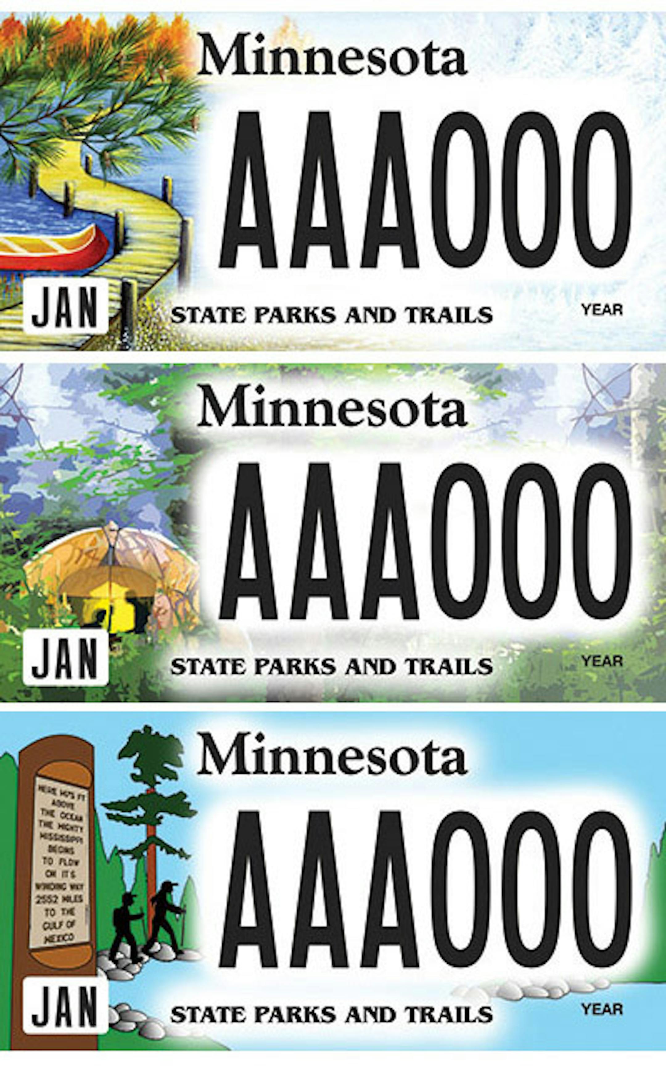 License plate designs