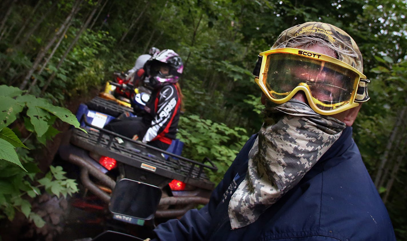 A proposed northwoods trail could be a plus for ATV riders, but a member of the Lessard council fears the impact the vehicles will have on protected land.