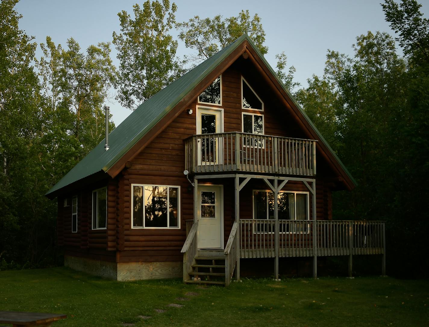 Pehrson Lodge Resort's Aurora cabin.