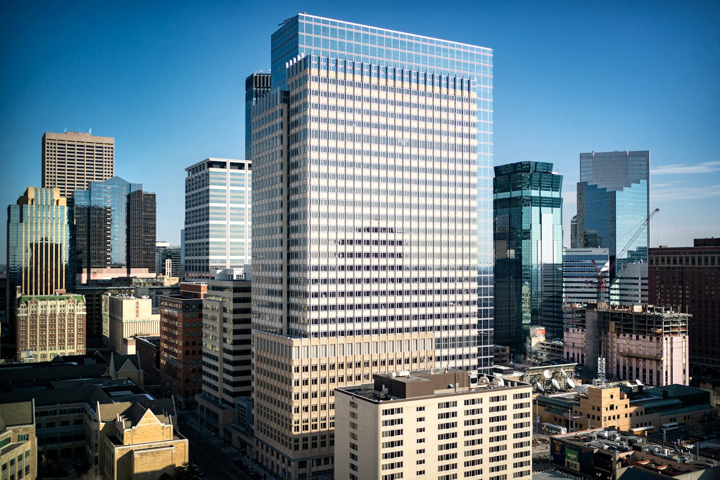 Minneapolis skyline.  Target Corporate Headquarters.      ] GLEN STUBBE • glen.stubbe@startribune.com   Thursday, November 15, 2018