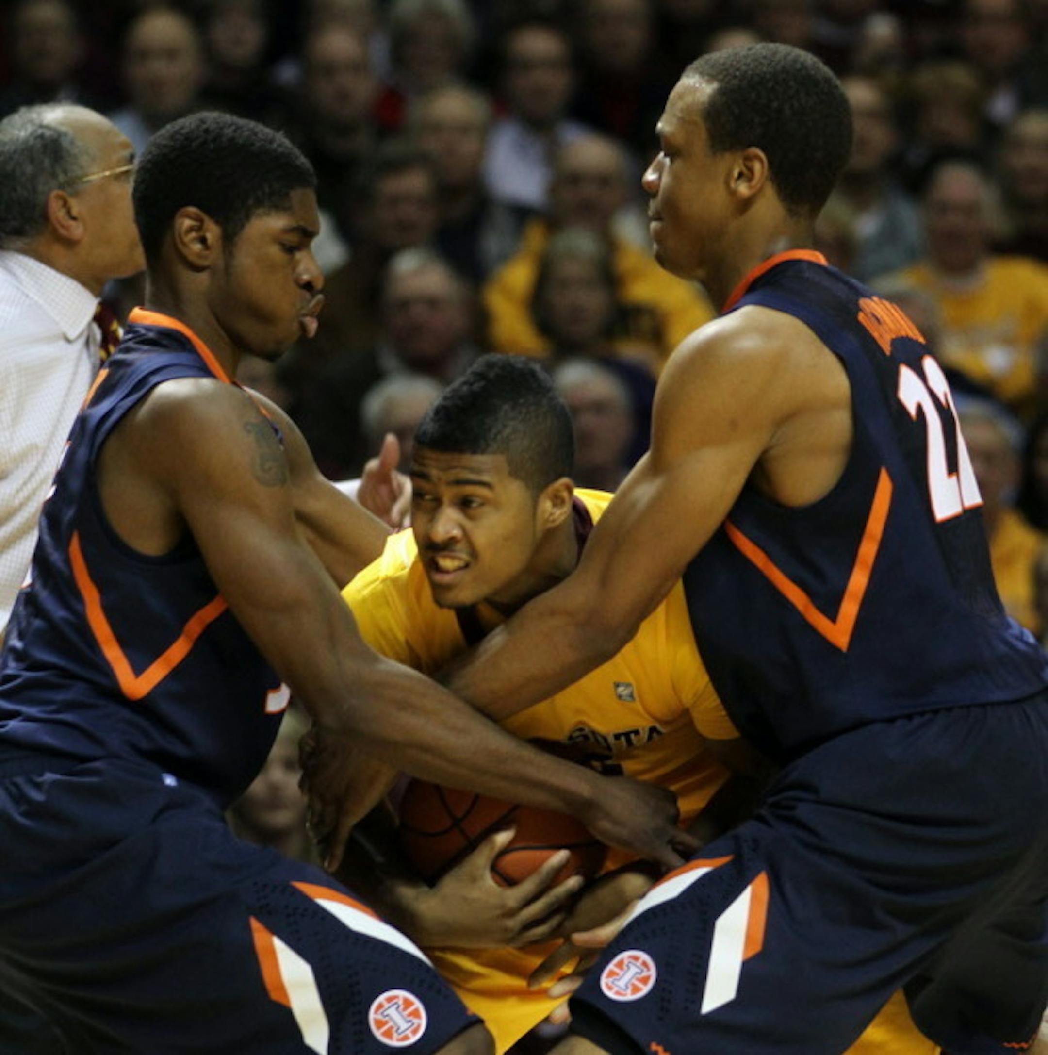 Ahanmisi didn't like being on the losing end of the fight last year, and he doesn't want to be there this year either