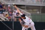 Twins righthander David Festa delivers a pitch against the Nationals on Sunday in Fort Myers, Fla.