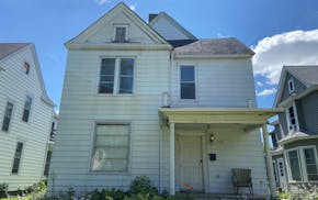 This property in northeast Minneapolis is one of the longest to stay on the city's registry of vacant properties. It was condemned in 1998 and placed