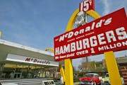 FILE - A replica of Ray Kroc's first McDonald's franchise, which opened on April 15, 1955, was a museum in Des Plaines, Ill.