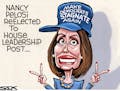 Sack cartoon: Nancy Pelosi