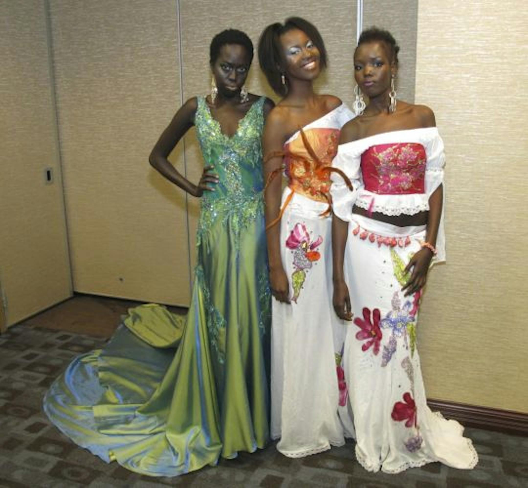 Kuoth Wiel, Jeilah Kanake and Eli Nyamal.