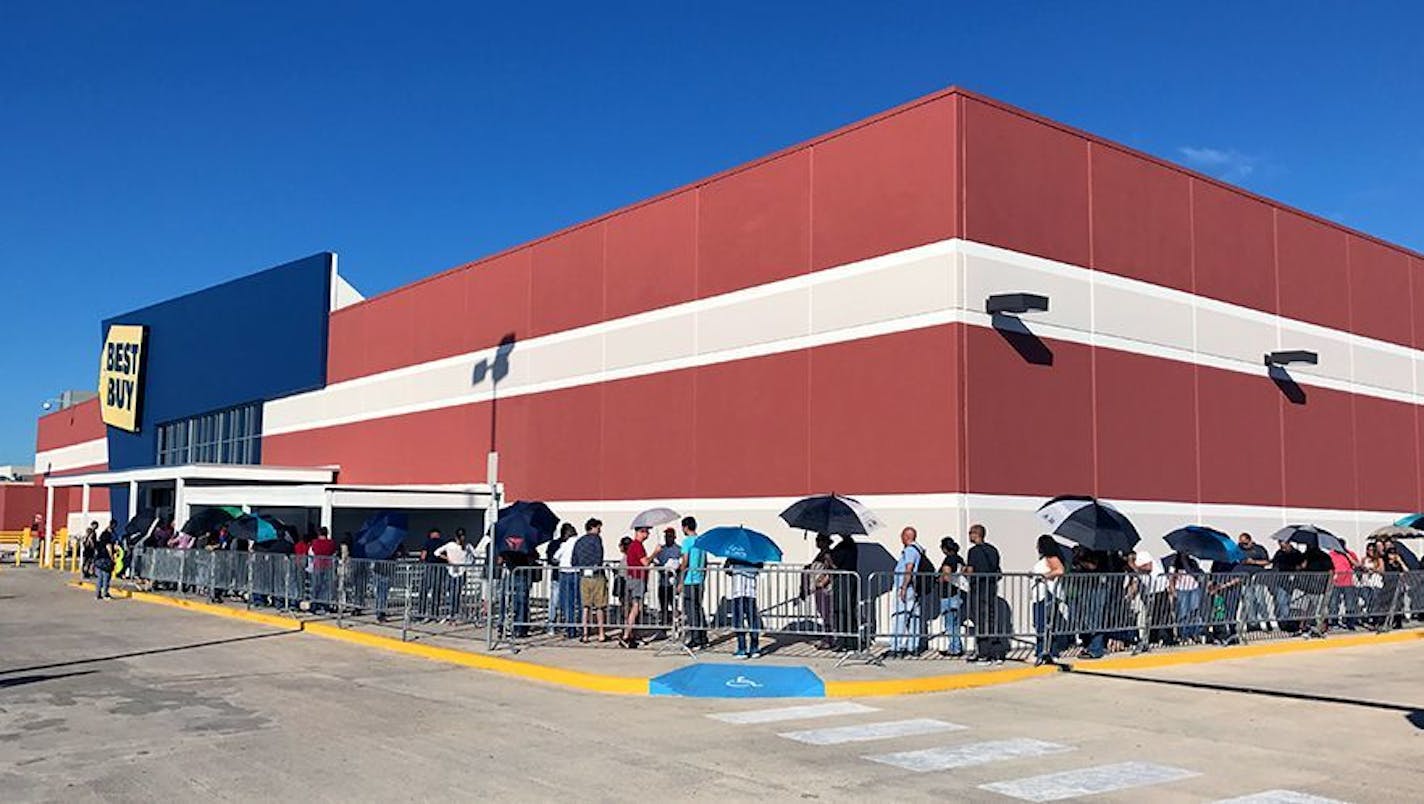 Best Buy was able to reopen one of its stores in Puerto Rico on Friday.