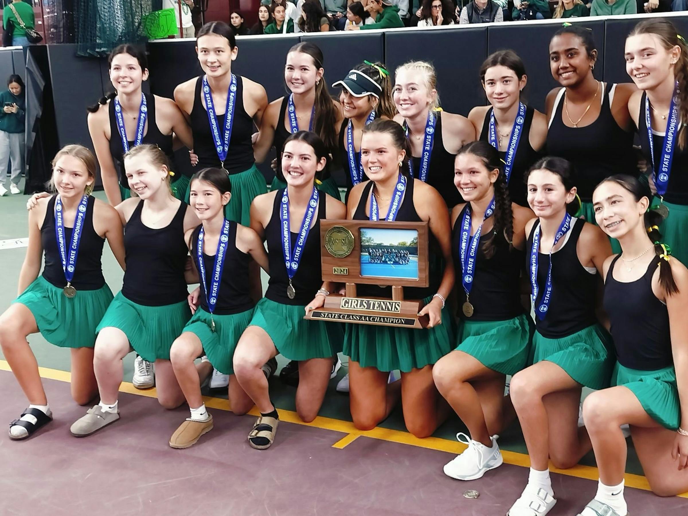 Rochester Mayo girls tennis wins Class 2A