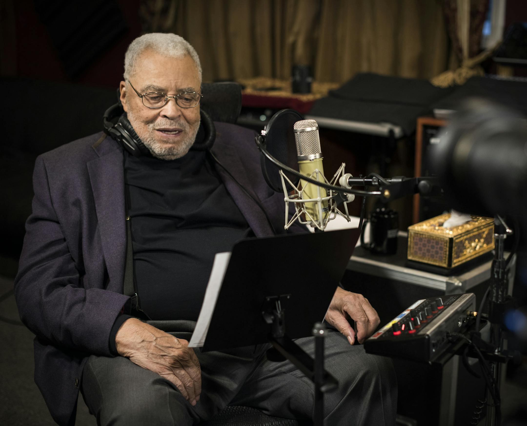 James Earle Jones. Interview in Upstate NY.
Credit: Provided by Younsun Palmer