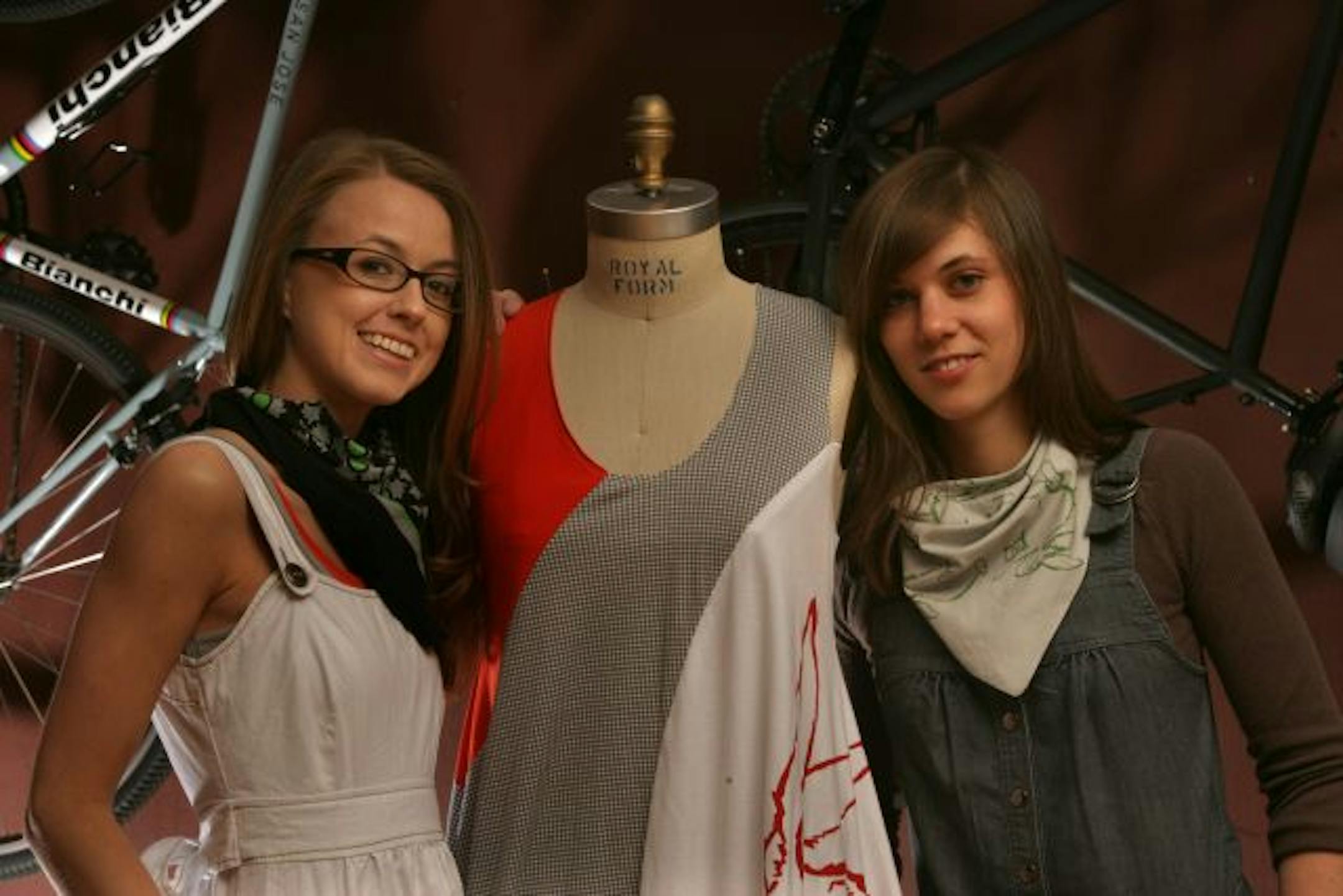 Bonnie Vig, left, and Becca Jane Koehler