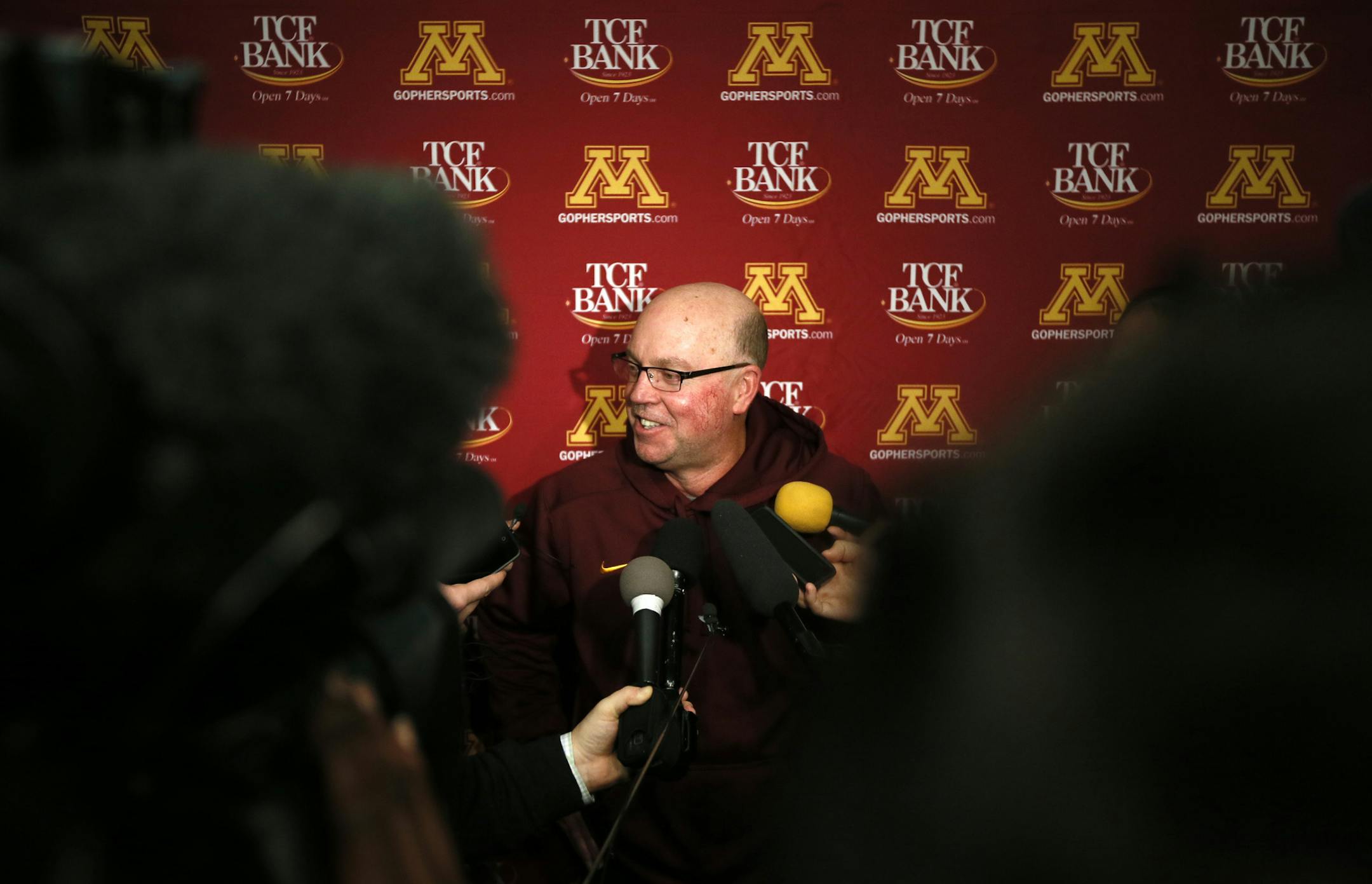 The Gophers will play in the Citrus Bowl on Jan. 1 in Orlando against Missouri, It&#x201a;&#xc4;&#xf4;s the first time the Gophers have drawn a New Year&#x201a;&#xc4;&#xf4;s Day bowl game since they defeated UCLA in the 1962 Rose Bowl. Coach Jerry Kill talks to the media after the announcement Sunday afternoon.] BRIAN PETERSON &#x201a;&#xc4;&#xa2; brian.peterson@startribune.com Minneapolis, MN 12/07/14