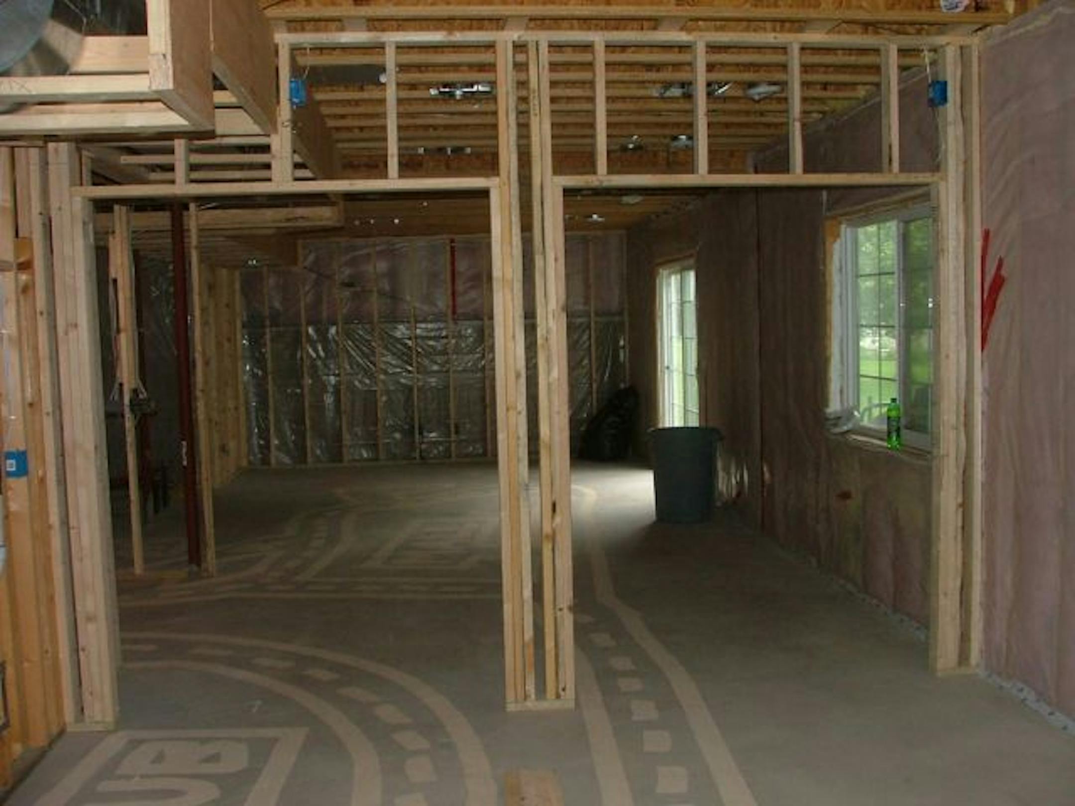 Dan and Bridget Smith, Shakopee, basement remodeling