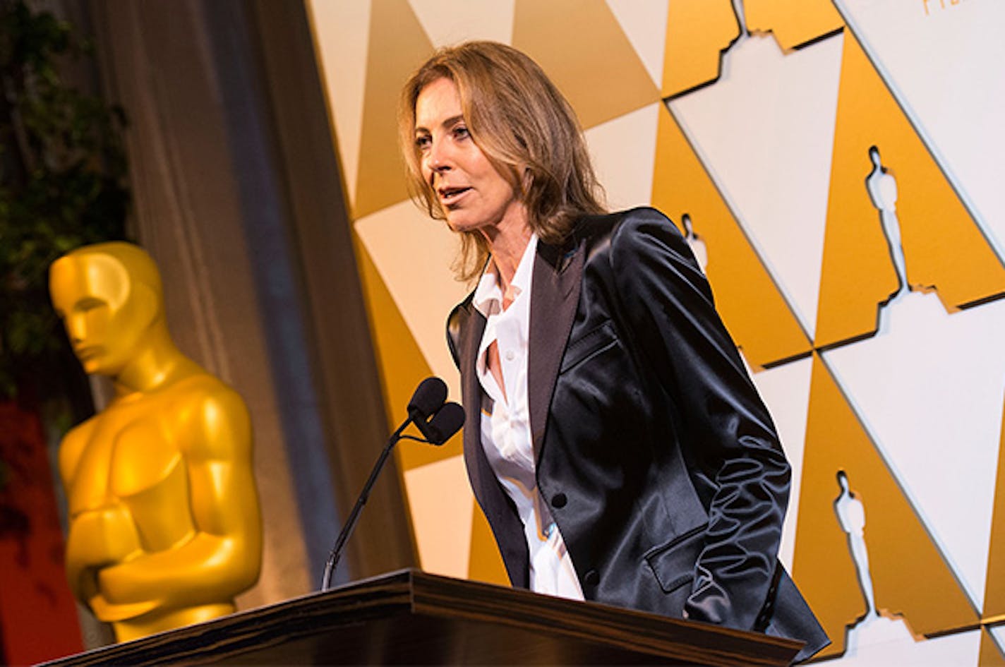 Kathryn Bigelow won two Academy Awards in 2010 for directing and producing "The Hurt Locker."