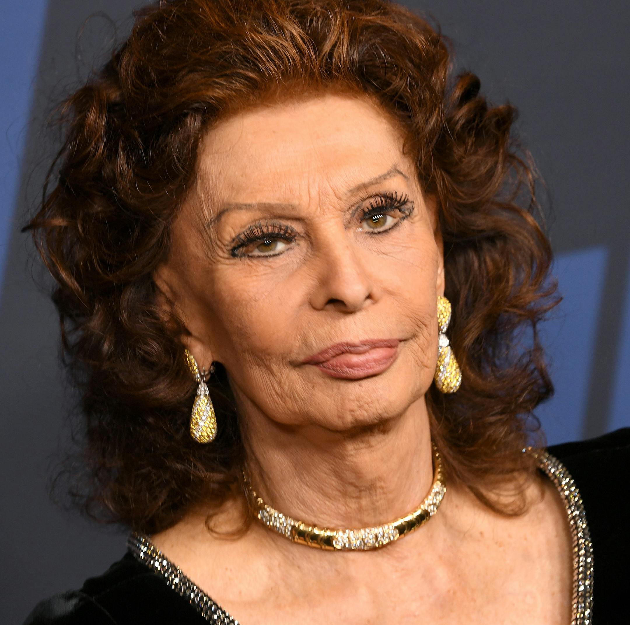 Sophia Loren attends the Academy Of Motion Picture Arts And Sciences' 11th Annual Governors Awards at The Ray Dolby Ballroom at Hollywood & Highland Center on October 27, 2019 in Hollywood, California. (Kevin Winter/Getty Images/TNS) ORG XMIT: 1777041