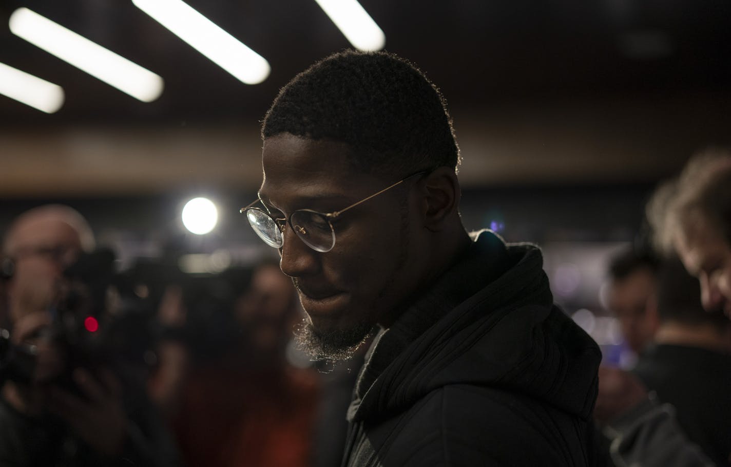 Vikings cornerback Xavier Rhodes (29) packed up after yesterday&#x2019;s loss to the Chicago Bears at TCO Performance Center Monday December 31, 2018 in Eagan, MN.] Jerry Holt &#x2022; Jerry.holt@startribune.com