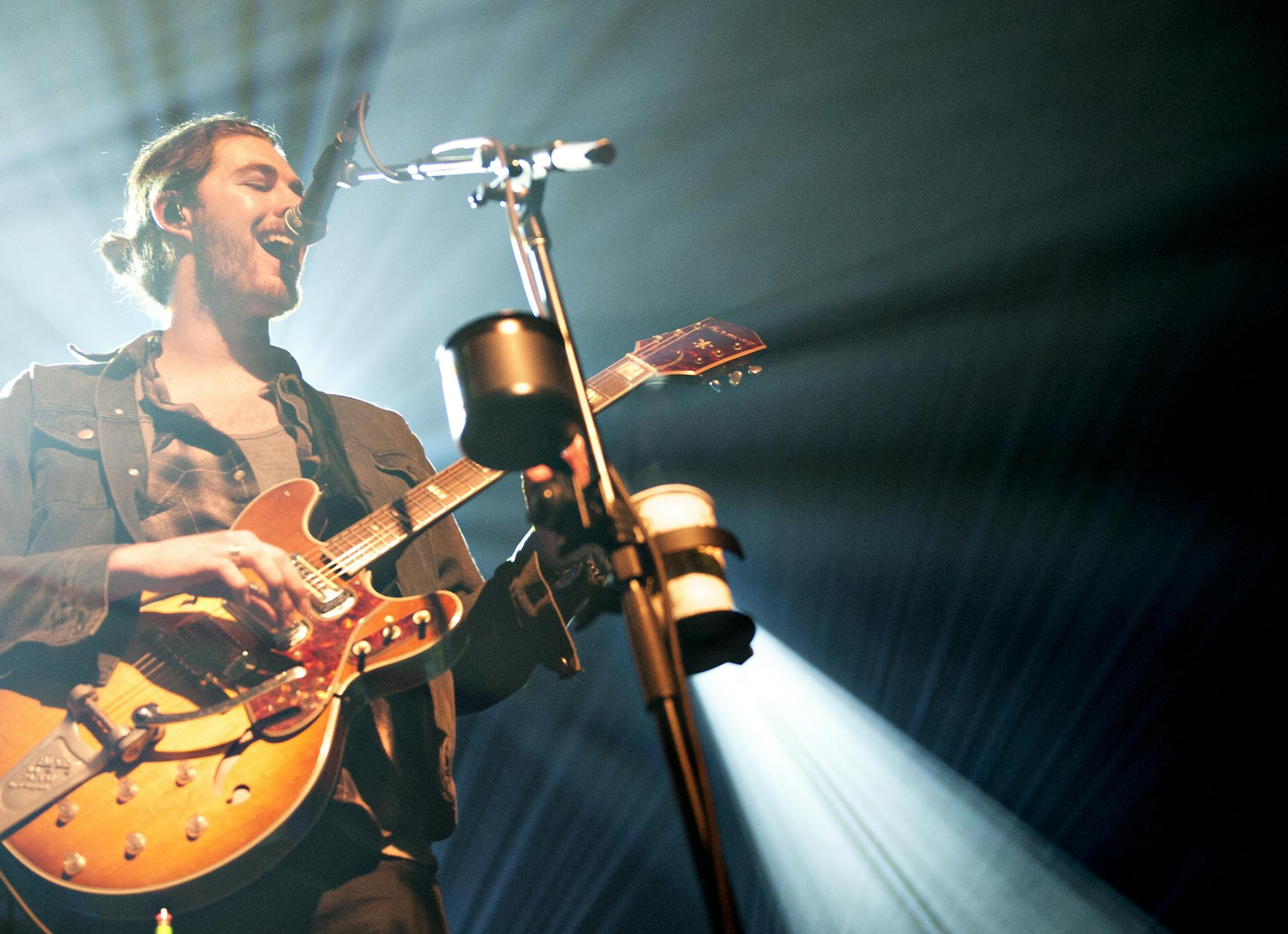 Hozier performs at First Avenue on Friday, Feb. 20, 2015. ] Photo by Leslie Plesser ï Special to the Star Tribune