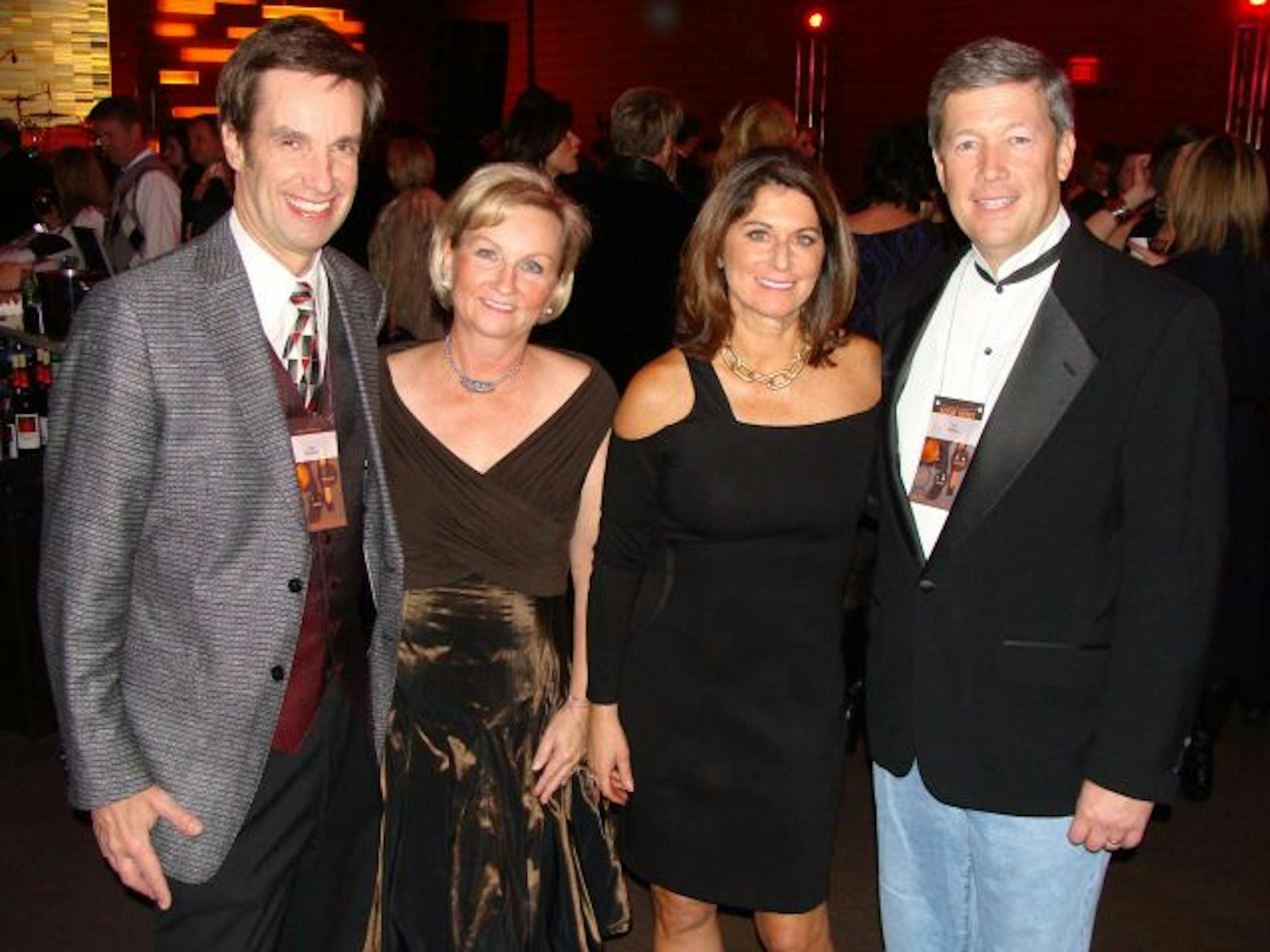 Sara Glassman, sglassman@startribune.com The Butterball at Graves 601 Hotel, benefitting Open Arms of Minnesota Jack and Sue Whitaker and Michelle and Tom Bradley, party co-hosts