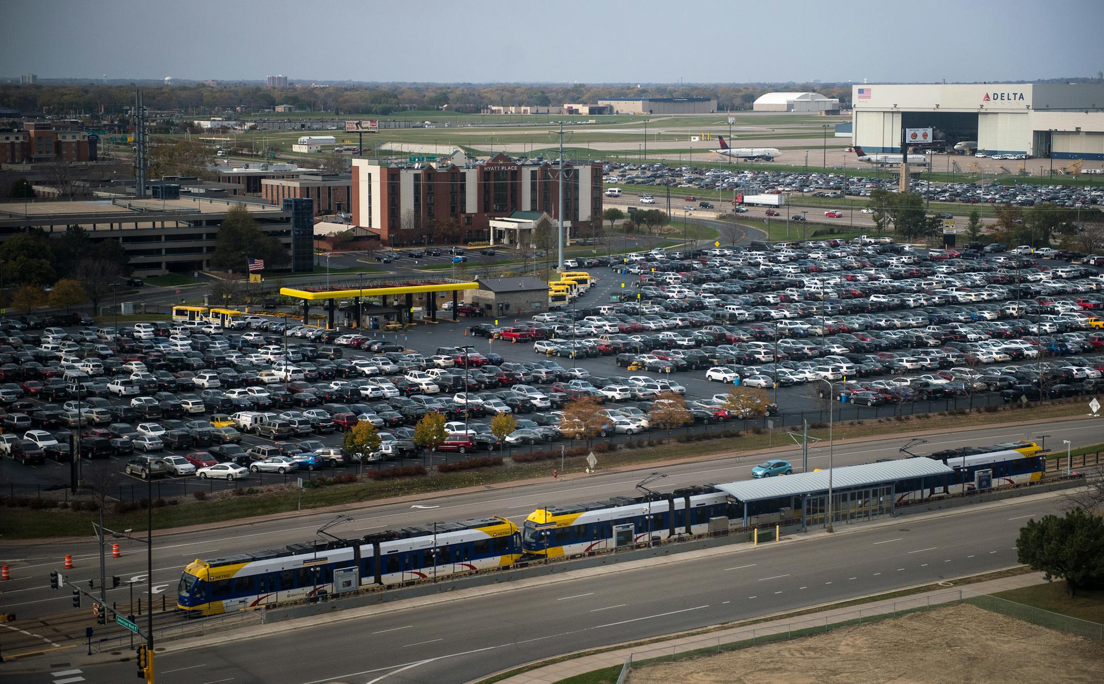 Much of the South Loop district is comprised of hotels and surface parking lots for MSP airport. ] (AARON LAVINSKY/STAR TRIBUNE) aaron.lavinsky@startribune.com The South Loop District in Bloomington is a place that has housed rich culture in the past, including the Metropolitan Stadium and the Minnesota Valley National Wildlife Refuge. Of course, the area is now known more for the Mall of America, proximity to the airport and its glassy, nondescript buildings. But as the city works to draw peopl