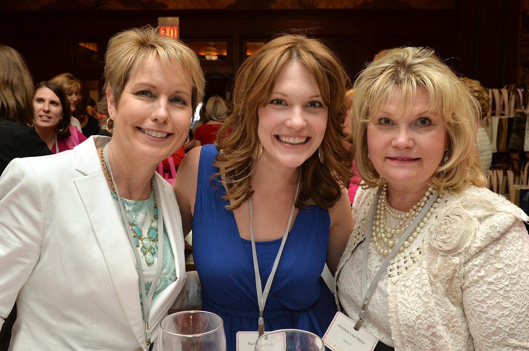 From left, Dawn Stebbing, Rachel Smith and Kimbra Ness.