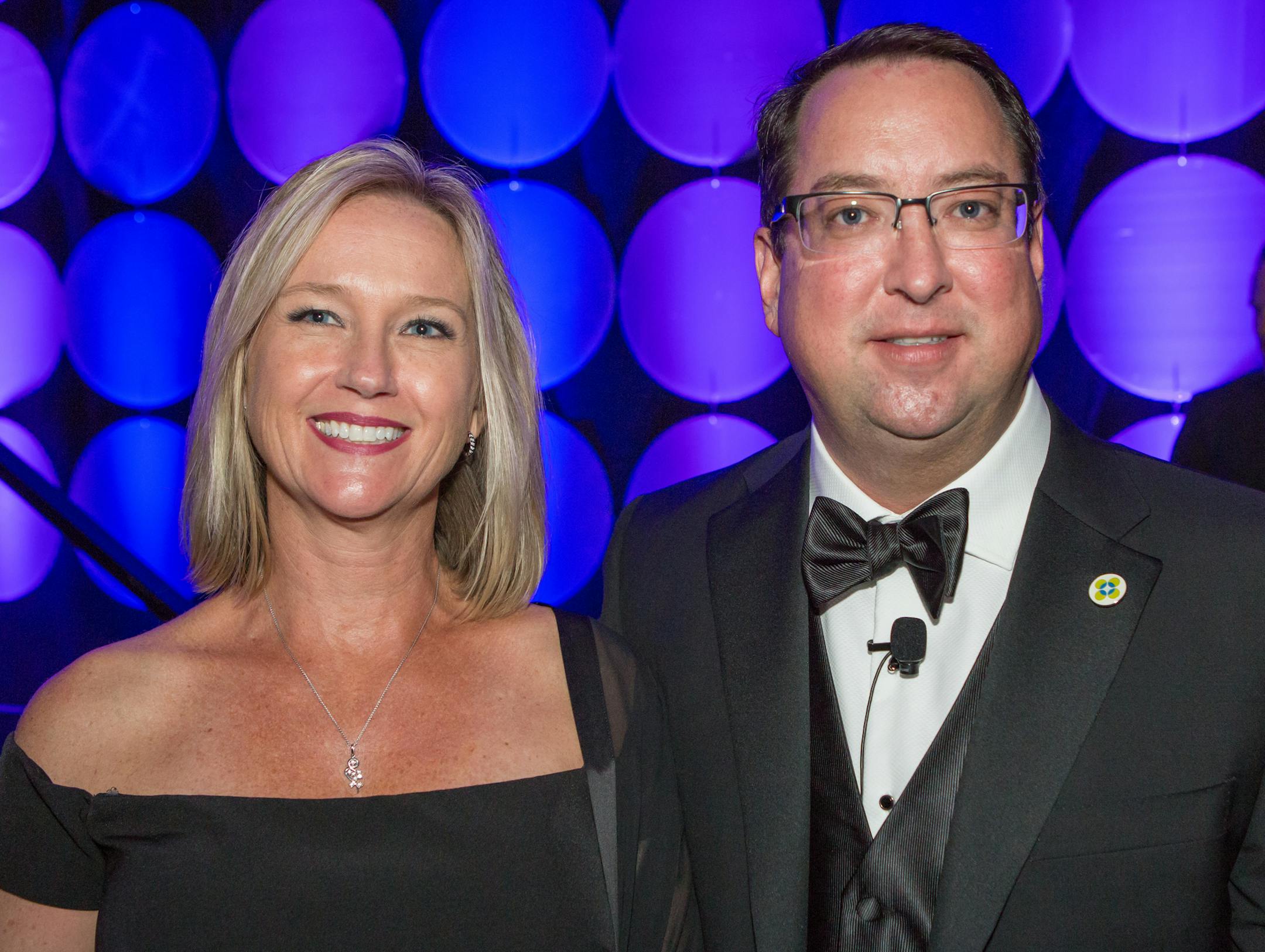 Be the Match CEO C. Randal Mills and wife Anna at the Be the Match Gala. [ Special to Star Tribune, photo by Matt Blewett, Matte B Photography, matt@mattebphoto.com, September 22, 2017, Be the Match Gala, Minneapolis, Minnesota, SAXO 1004615819 FACE102917