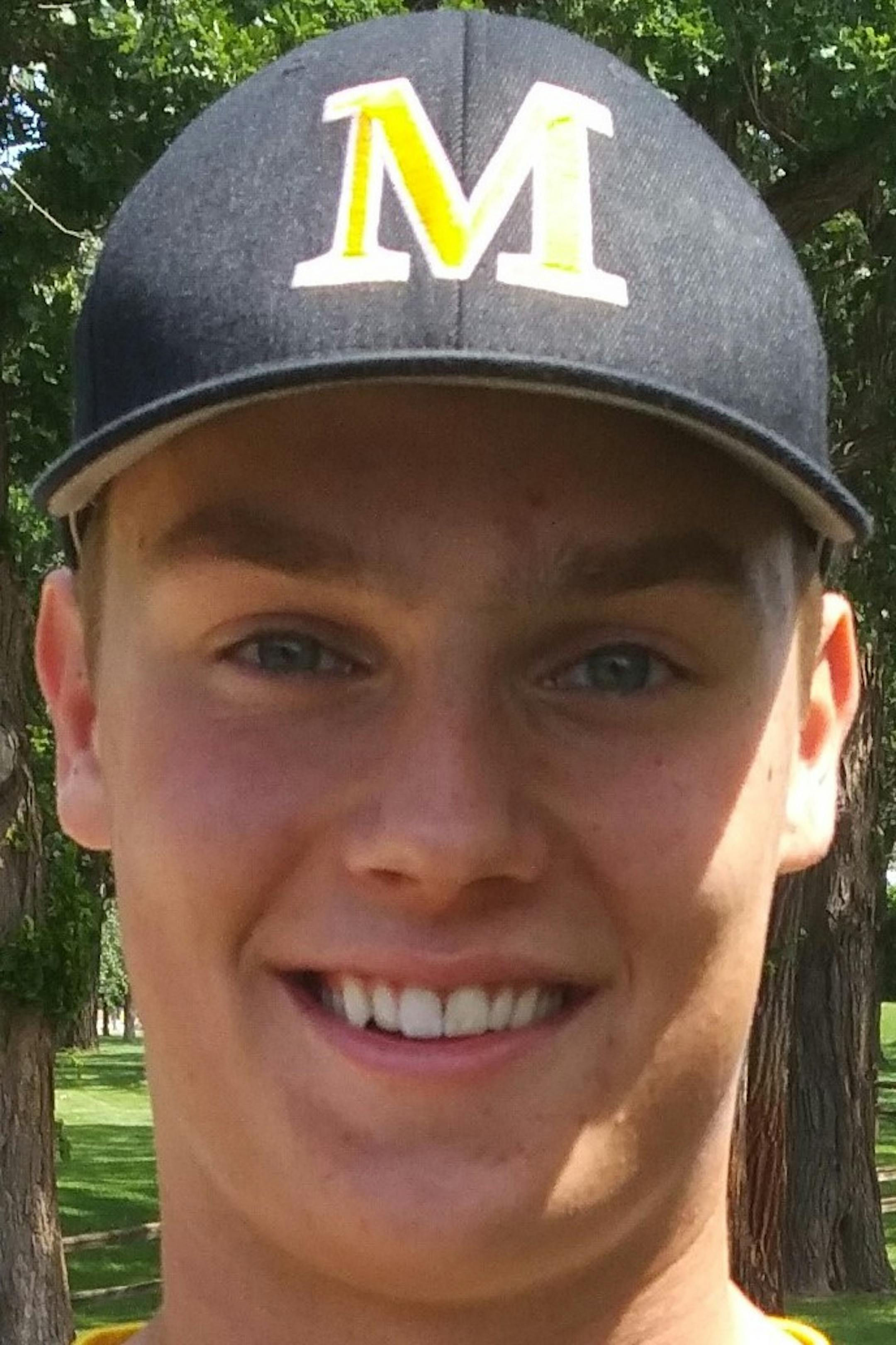 Ben Pedersen, Duluth Marshall pitcher