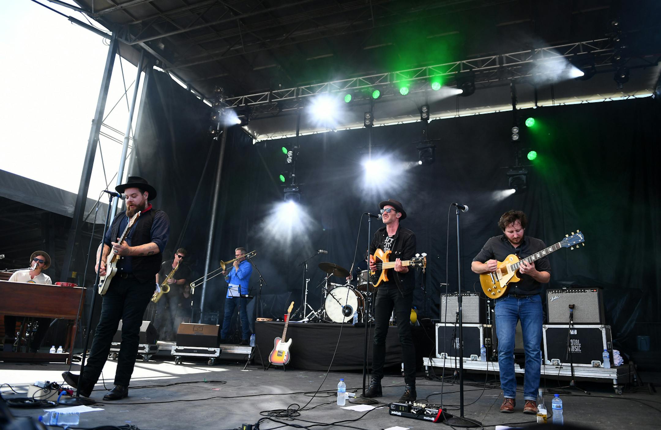 Nathaniel Rateliff & the Night Sweats performed Saturday at Rock the Garden. ] (AARON LAVINSKY/STAR TRIBUNE) aaron.lavinsky@startribune.com