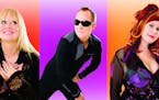 The B-52's play the State Fair grandstand Monday with Boy George and Tom Bailey of Thompson Twins.