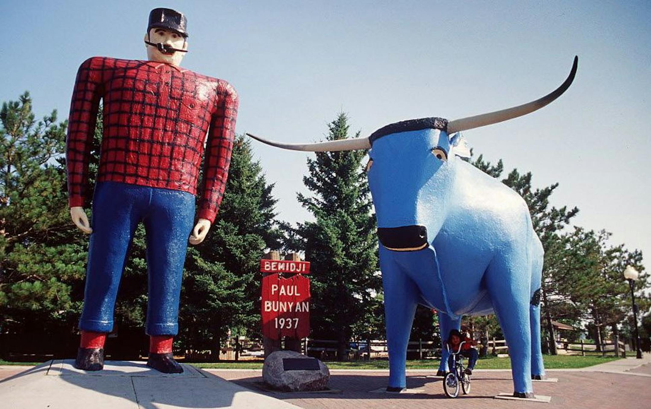Bemidji Paul Bunyan wishes you a happy Paul Bunyan Day.