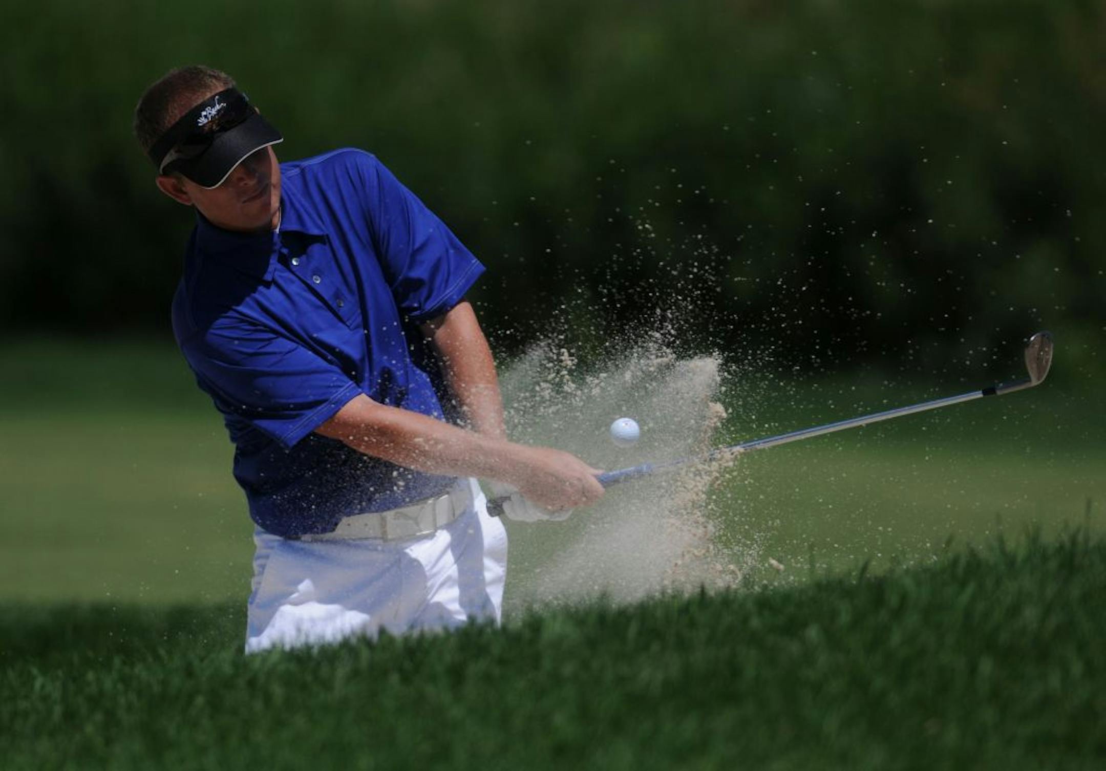Troy Johnson fired a 5-under-par 67 in Sunday's final round of the Minnesota State Open at Rush Creek, holding off good friend and playing partner Sammy Schmitz to win the event by two shots.