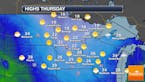 Cold, Sunny Thanksgiving - Wintry Mix Saturday