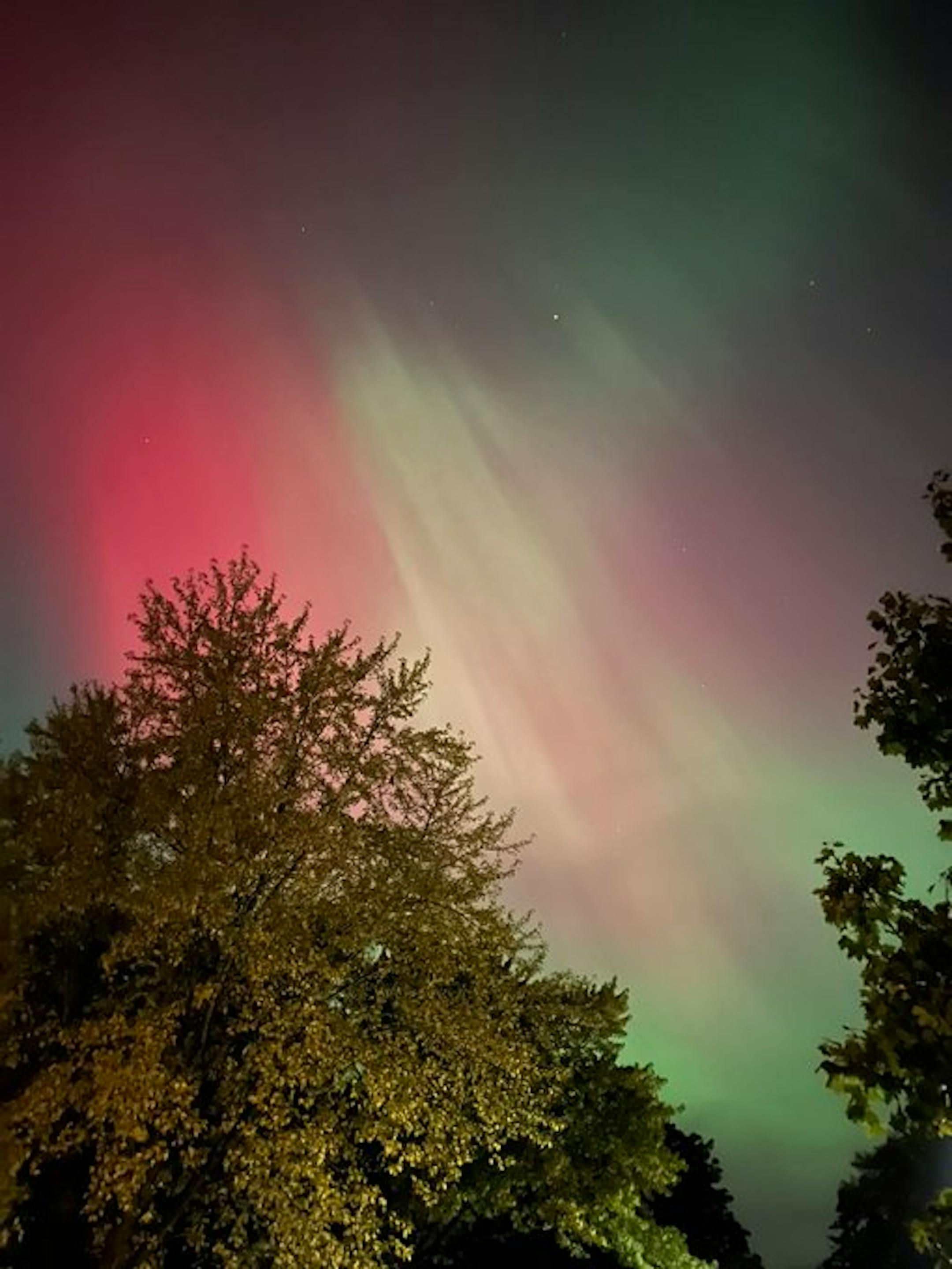 The northern lights.