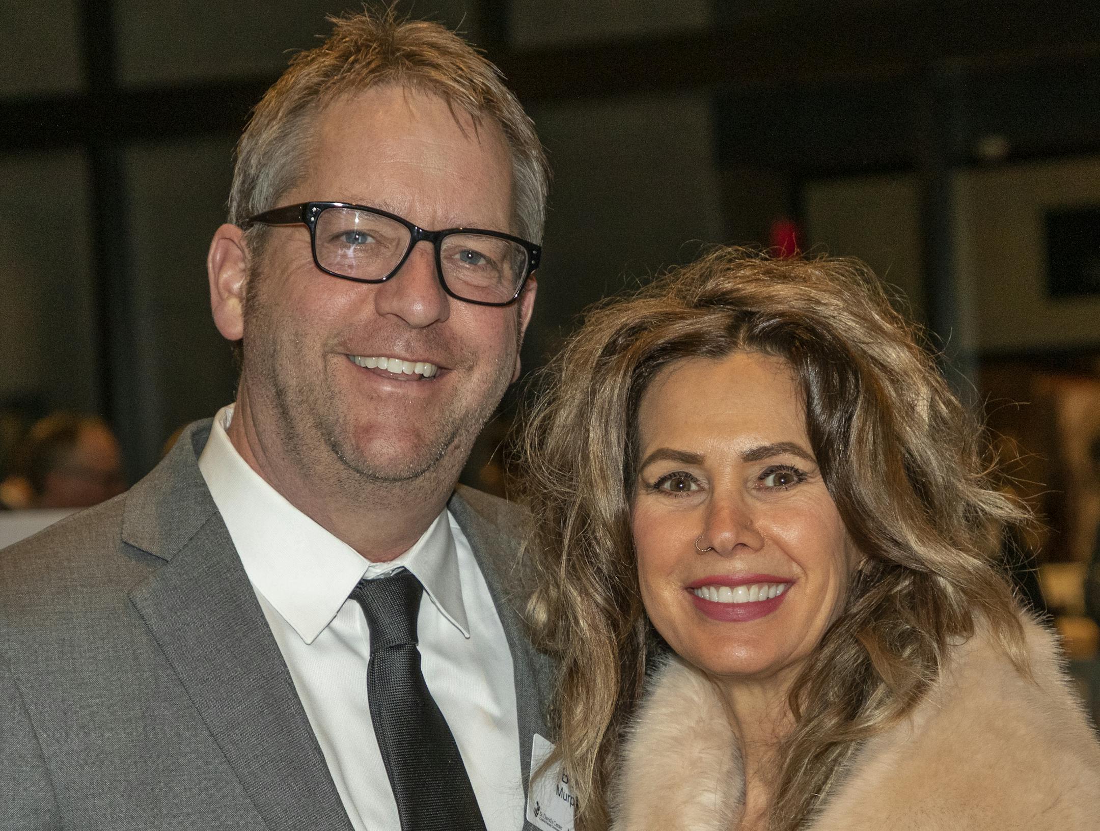 Bob & Jean Murphy at the St. David's Make them Shine gala. ] Special to Star Tribune, photo by Matt Blewett, Matte B Photography, matt@mattebphoto.com, St. David's Center Make Them Shine Gala, University of Minnesota McNamara Alumni Center, Minneapolis, Minnesota, Rena Sarigianopoulos, Frank Vascellaro, 1008218734 FACE031719 Confirmed the names even though her nametag read differently.