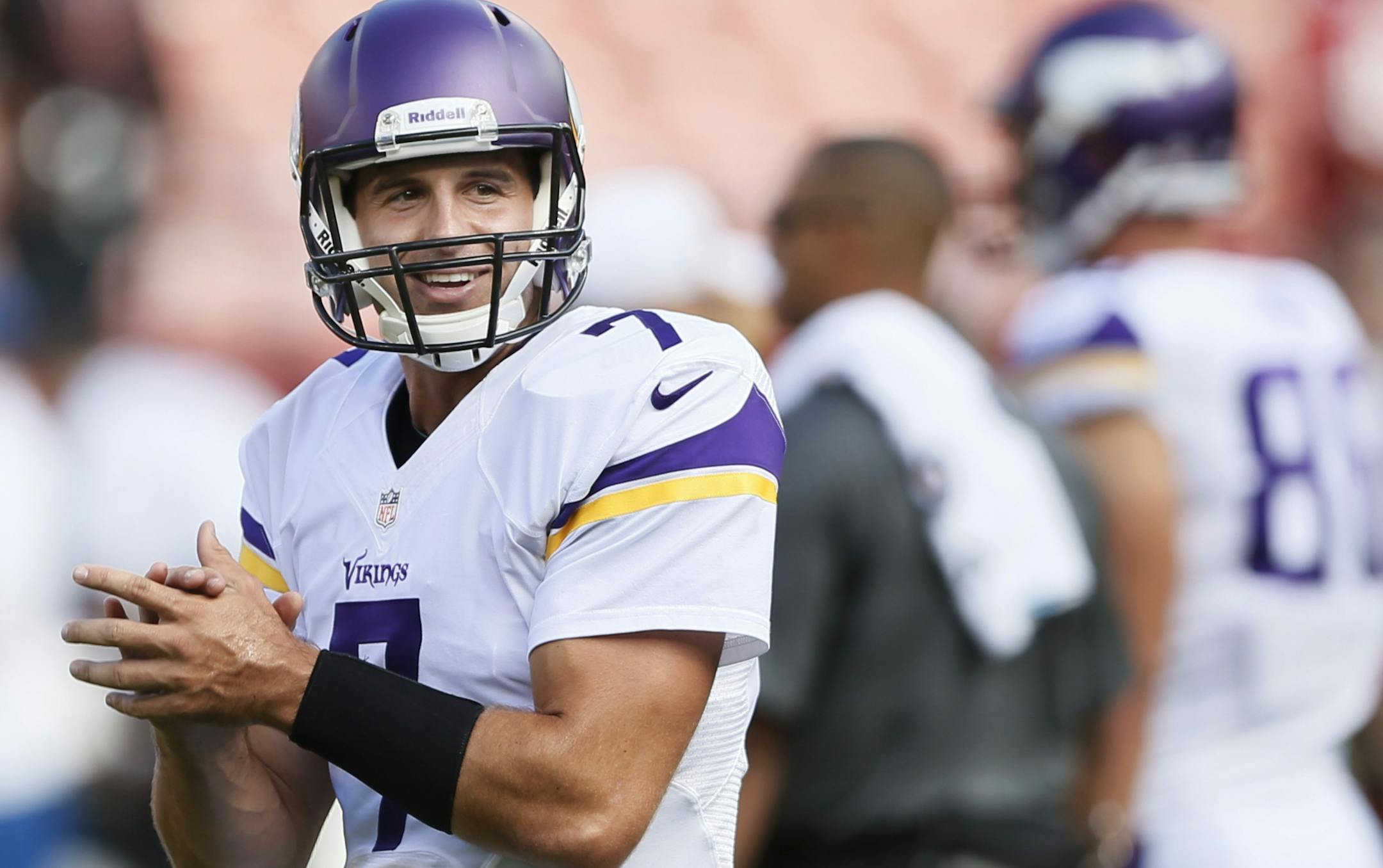 Vikings quarterback Christian Ponder