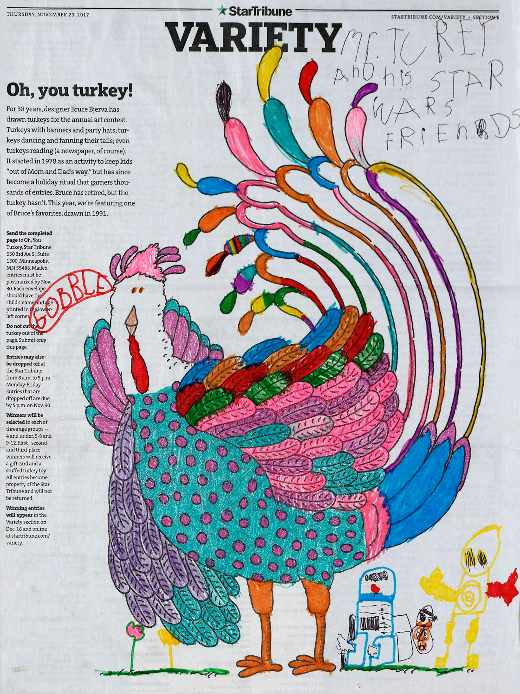 Third place: Braylen Waltman Age 4