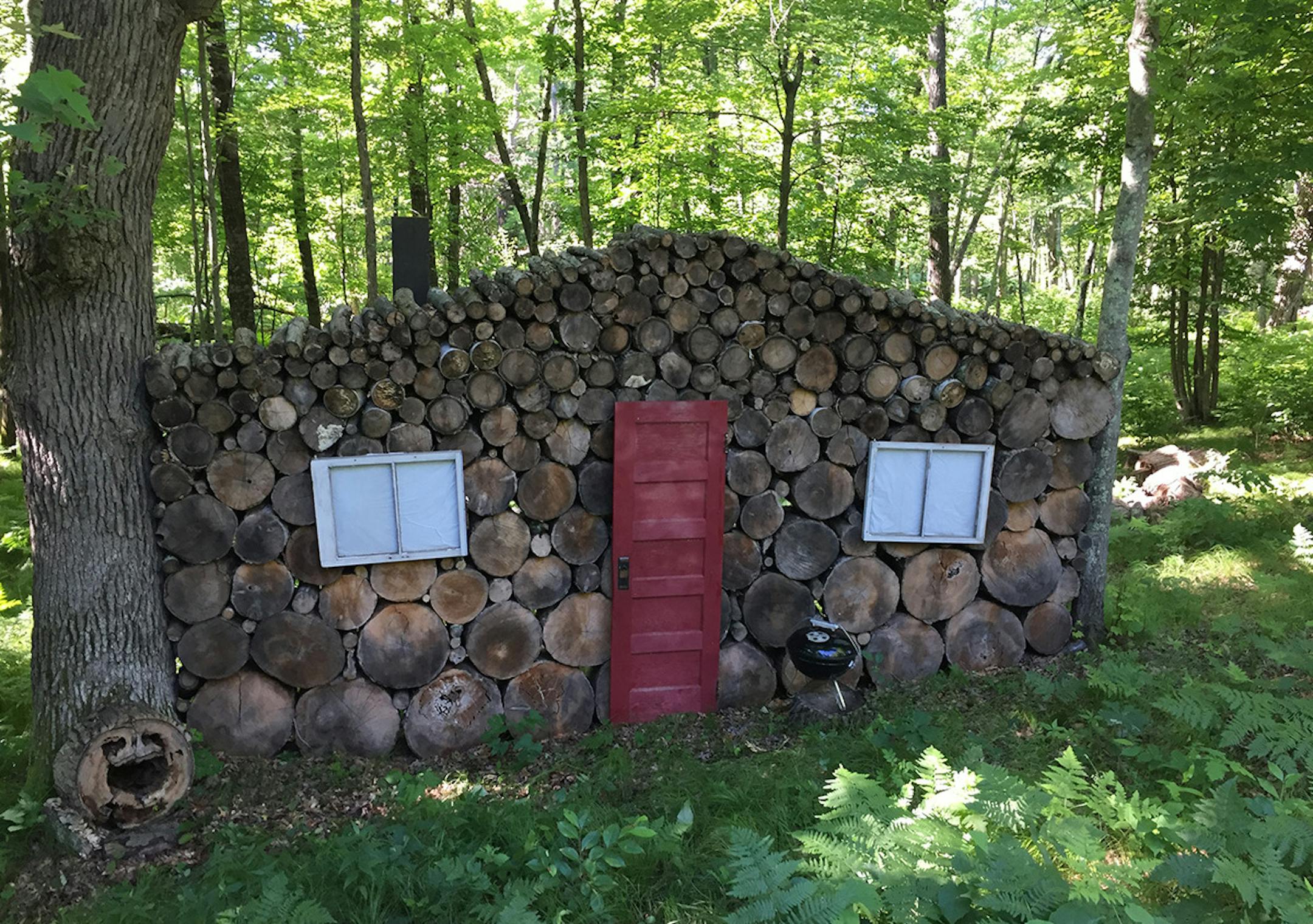 A "log cabin" for the grandchildren.