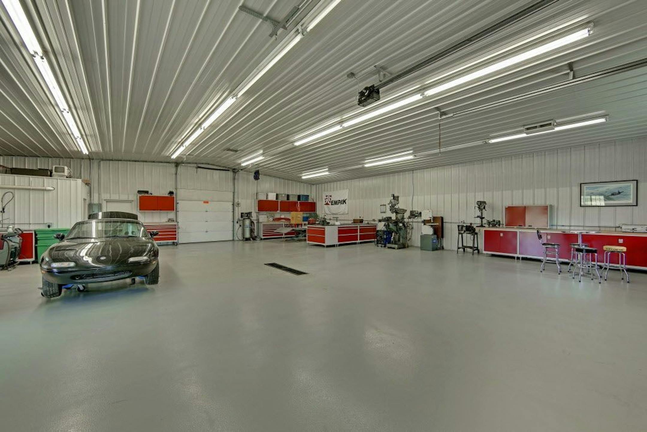 The shed.