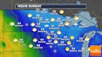 Sunny And Near Average Sunday - Above Average Highs Return To End November